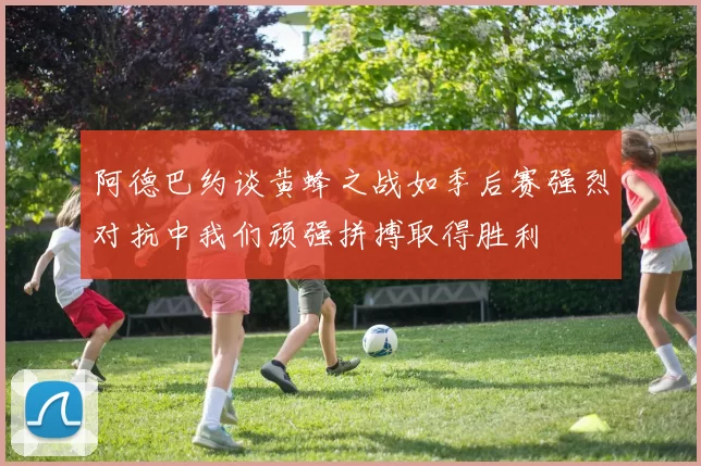 阿德巴约谈黄蜂之战如季后赛强烈对抗中我们顽强拼搏取得胜利